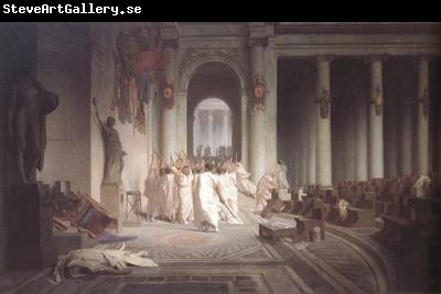Alma-Tadema, Sir Lawrence Jean-Leon Gerome,The Death of Caesar (mk23)